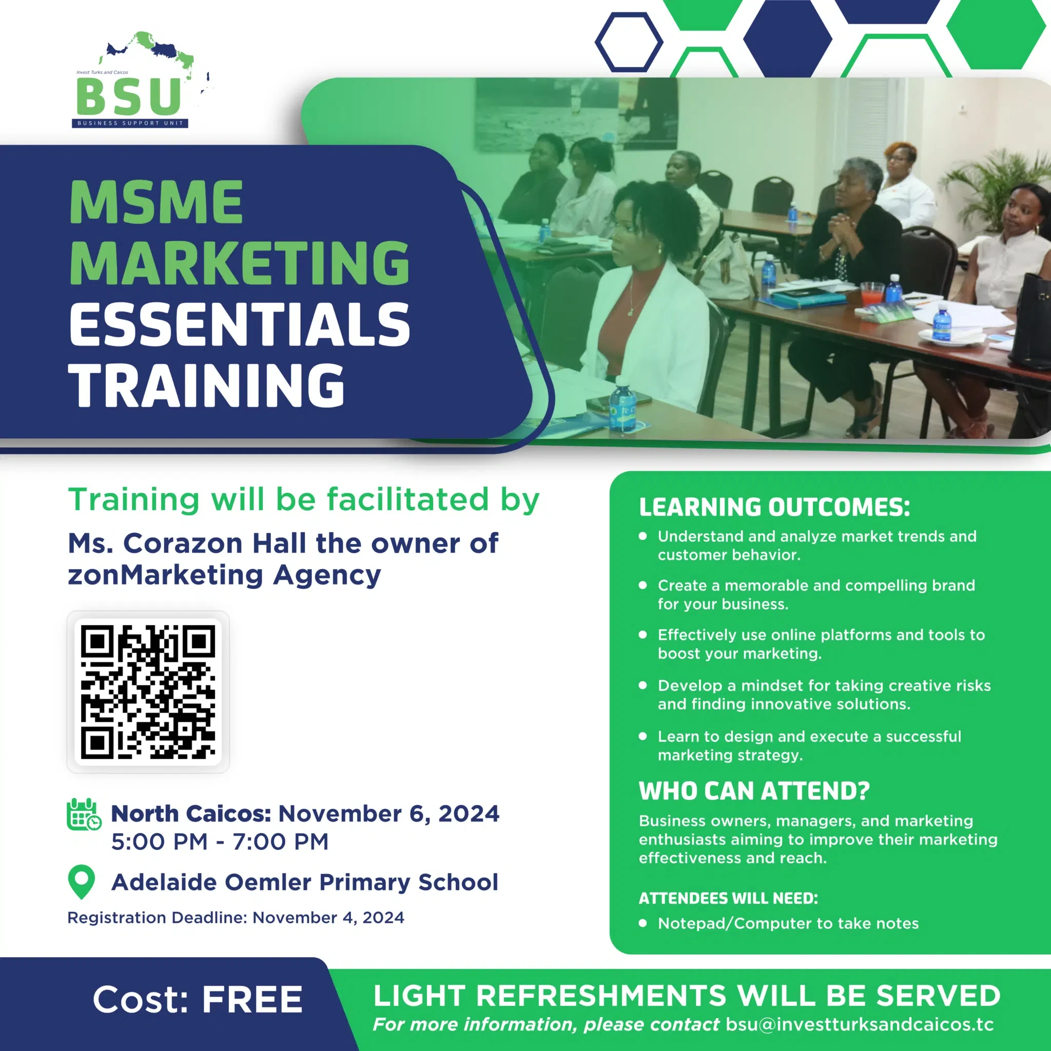 MSME Marketing Essentials Training (North Caicos)